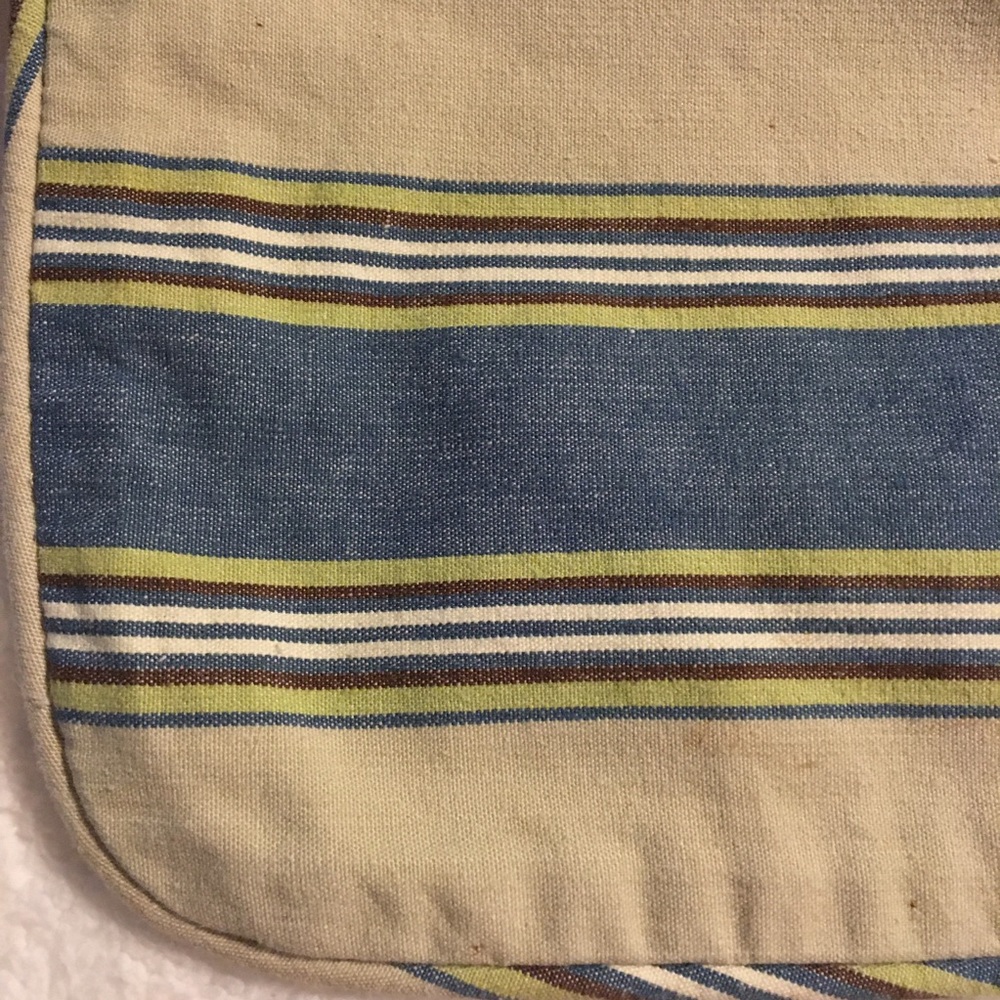 Pottery Barn 2 Veranda Striped Pillow Covers
